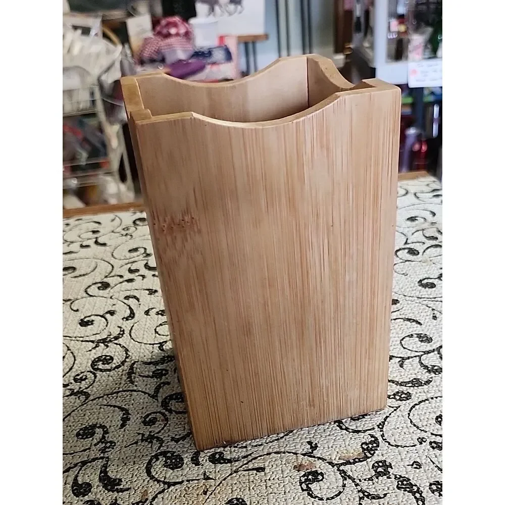 Ocean Star Bamboo Utensil Holder  #1
